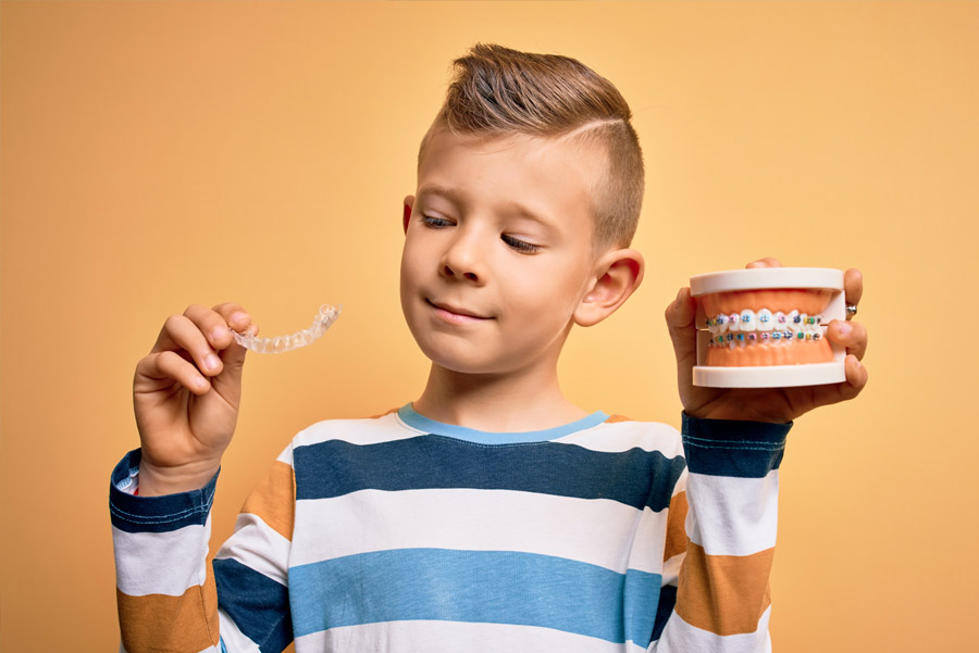 Ortodoncia invisible en niños